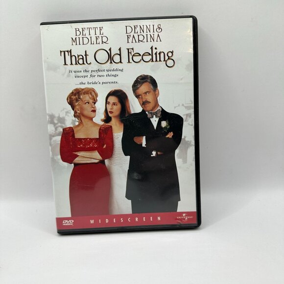 That Old Feeling DVD Widescreen 1997 Comedy Starring Bette Midler Dennis Farina - Picture 2 of 4